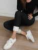 Women Thermal Leggings Winter Warm High Waist Warm Pants Black Elasticity Autumn Velvet Comfortable Leggins