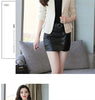 Spring Autumn Jackets Women Blazer 2026New Solid Slim Office Short Blazer Women Elegant Single Button Formal Blazer Coat