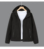 Thin Trench Coat Women Spring Autumn Double Hooded Windbreaker Wind-Proof Waterproof Sports Outwear Female Joker Top