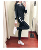 Winter Women Knitted 2 Pieces Set Muslim Casual Thicken Pullover Sweater +Knitted Pant 2PCS Suits Outfit Sport Warm Set