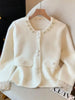 Autumn Winter Imitation Mink Velvet Loose Women's Knitting Cardigan Sweater Coat Be All-match Casual Ladies Sweater Jacket