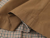 Double Sided Plaid Long Jackets For Women Single Breasted Long Sleeve Commute Street Female Trench Coat Autumn Chic Outwear