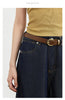 Women's Jeans Loose Casual High Waist Split Female Wide Leg Denim Pants Spring Autumn