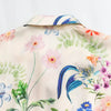 Women's Floral Print Shirt Dress Collared Cap Sleeve Button Down Belted Mini Dresses for Woman Party Vacation Outfits