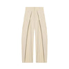 Mujer Black Baggy Pants Woman Pleated Wide Leg Pants for Women Striped Casual Women's Pants Spring High Waist Trousers Womens