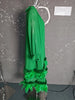 Autumn Dress For Women Fashinon Chiffon Long Sleeved Artificial Feathers Elegant Female Dresses 5R9799
