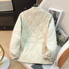 Women Large Size 4XL Parkas Outwear Autumn Winter Ladies Light Thin Puffer Coat Korean Female Cotton Padded Jacket