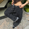 Women Striped Relaxed Fit Jeans Retro Low Rise Wide Leg Denim Pants Grunge Loose Trousers Spring Y2K Clothes