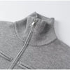 Casual Women's Cardigan Sweater Turtleneck Zippers Full Sleeve Button Decoration Lady Coats Autumn Female Knitwear