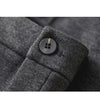 Wool Blend Flare Pants Women Winter Thick Warm Trousers High Waist Office Lady Casual Pants 144K57322