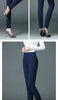 Office Lady Slim Pencil Pants Spring Autumn High Waist Elastic Pockets Solid Elegant Women Casual Straight Trousers