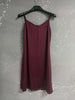 Purple Dress Women Bow Collar Ruffles Lace Up Waist Long Sleeves Embroidery Dresses Autumn 3A555