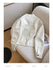 Women Pu Leather Jacket Women Autumn Short Casual All-match Leather Tops Female Korean Loose Leather Lady Outerwear
