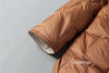 Lagabogy Autumn Winter Women Ultralight White Duck Down Long Jacket Female Single-Breasted Double Sided Puffer Coat