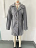 Autumn/Winter Women's Casual Coat Flattering Loose-Fit Notched Lapel Single-Row Multi-Button Mid-Length Wool Blazer