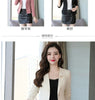 Spring Autumn Jackets Women Blazer 2026New Solid Slim Office Short Blazer Women Elegant Single Button Formal Blazer Coat