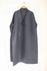 Pleated Classical Vintage Dress Turtleneck Loose High Aesthetic Designer Women Abayas Elegant Clothing