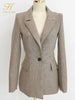 Korean Autumn Winter 3 Pieces Set Women Contrast Blazer + Vest And Simple Pants Casual Simple Office Lady Pants Suit