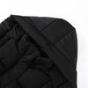 Warm Women's Puffy Quilted Hooded Long Cotton Coat Loose Solid Stand Collar Lace Up Zipper Overcoats Winter Lady Outwear