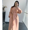 101801 Women Coat Winter Women's Jacket 10% Cashmere 90% Wool Classic Camel Wool Coat