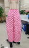 Y2K Barrel Jeans for Women Polka Dots Print High Waist Wide Leg Mom Jeans Vintage Boyfriend Denim Pants Streetwear