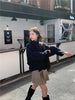 Korea Short Outerwear Woman Casual Loose Lazy Chic Long Sleeve Cotton Blends Windbreaker Coats Thin Thench