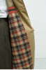 Classic Khaki Color Padded Thickened Trench Coat, Mid-Length British Style Jacket for Women, Fall/Winter