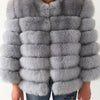 Woman Real Fox Fur Shawl Vest Jacket Fluffy Fur Cape Natural Fur Poncho Fur Lady Scarf Wrap Coat Shawl Wedding Party Clothing