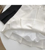 Y2K Vintage High Waist Pleated Skirt Women College Style Uniforms Safety Pants Mini Skirts Woman Korean Street Slim A-Line Skirt