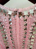 High Street Designer Party Vestido Women's Beaded Sequined Gauze Long Maxi Dress