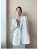 Spring Women's Loose Suit Jacket Loose Casual Design Street Style Long Sleeve Office Blazers for Women