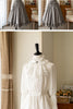 Autumn Winter Clothing Set Ladies Elegant Long Sleeve White Shirt Blouses Retro Vest with Fishbone Skirt Lolita 3 Piece Outfits