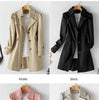 Spring Autumn Casual Windbreaker Version of The Long Windbreaker Top Korean Ladies Coats Jackets Women Trench Clothing
