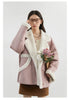 Women Faux Leather Coat Single Breasted Loose Casual Motorcycle Suit Suede Fur Jacket Female Top Autumn Winter