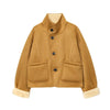 Mujer Women's Teddy Jacket Double Faced Hairy Coat Woman Faux Suede Plush Jacket Women Outerwears Loose Warm Winter Woman Coat