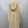 Middle East Africa Muslim Long Robe Vintage Diamond Bead Shoulder Cover Hooded Cloak Dress Bat Sleeve Women's Dress