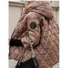 Women Parkas Full Sleeve Hooded Thick Solid Zipper Coats Loose Casual Pockets Streetwear Jackets Lady Warm Autumn Winter