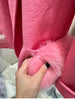 Women Winter Cashmere Wool Woolen Jacket Real Natural Fox Fur Pocket Coat Ladies Outwear Jacket