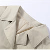 Women's Trench Cape Coat Vintage Double Breasted Short Trench Style Poncho Female Spring Woman Street Outerwear