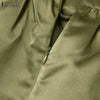 Women Autumn Satin Skirt A-line Floor Length Solid Color High Waist Dress Elegant Vintage Casual Oversized Long Robe