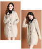 Autumn Winter Long Sleeve Sweater Cardigan Women's Hooded knit Jacket Ladies Solid Color Elegant Sweater Woman Top