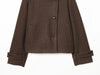 Women's Autumn Winter Stand Collar Thick Jackets Autumn Female Single Breasted Loose Long Sleeve Coats Lady Short Outwear
