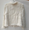 Winter Women Turtle neck Warm Knitted Natural Fur coat Long Sleeve Female Warm Winter Genuine Fur Jacket Thick Outwear