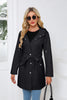 Spring Autumn Hooded Water-repellent Jacket with Belt Thin Casual Loose Trench Coat Women Windbreaker