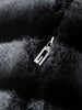 Women's Faux Fur Coats Furry Patchwork Knit Sleeve Bomber Jackets Autumn Female Stand Collar Loose Coat Lady Outerwears