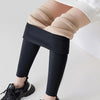 Winter Seamless Rabbit Fleece Shark Leggings Women Sexy Slim Elastic High Waist Casual Leggings Plus Velvet Thicken Warm Legging