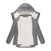 Women Hooded Zipper Coats Winter Warm Thick Fleece Jackets Solid Casual Fit Pockets Parkas Ladies Hooded Hooded Outwear