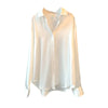 Women Long Sleeve Loose Office Shirts Spring Simple Satin Blouse Vintage Top Dress Shirt Casual Woman Overshirt Clothing