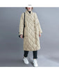 Winter Women Long Jacket Femmes Quilted Warm Lightweight Down Cotton Coat Loose Oversize Parkas Padded Female Outerwear