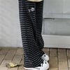 Women Panda Striped Pants Streetwear Harajuku Pantalones De Mujer Sweatpants Y2k Clothes Casual Japanese Kawaii